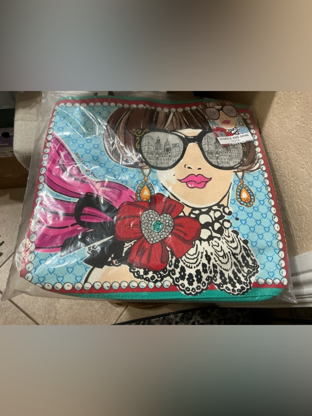 2022 Brighton Sparkle and Shine Tote (Tom Clancy) NWT
NWT